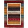 WEBTEPPICH 67/130 cm Cassandra Multicolor, Rot  - Rot/Multicolor, KONVENTIONELL, Textil (67/130cm) - Novel