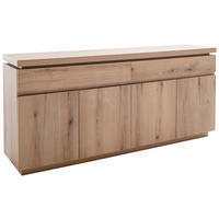 SIDEBOARD  180/81/40 cm 2 Schublade(n)  - Eichefarben, Design, Holzwerkstoff (180/81/40cm) - Livetastic