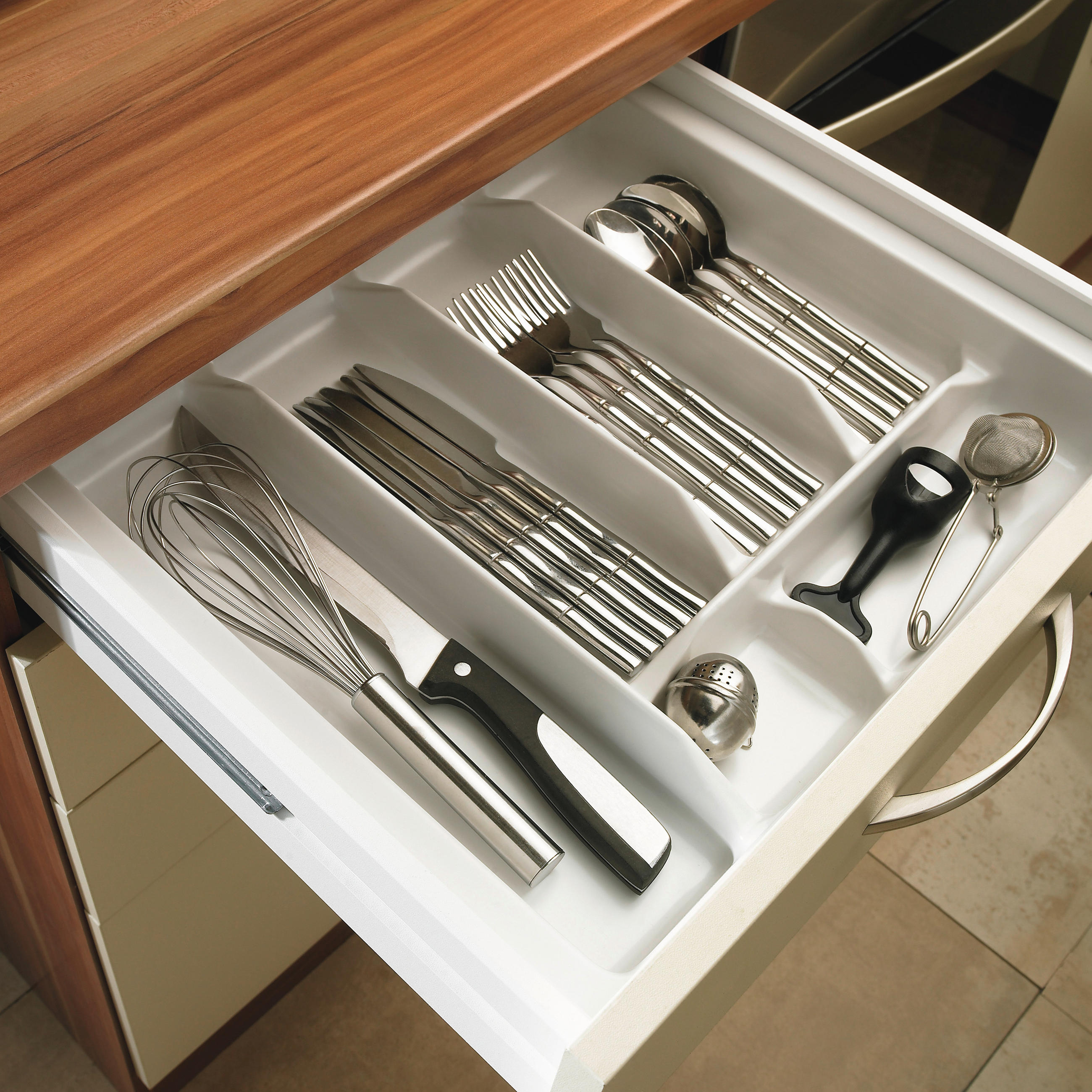 Besteckeinsatz Für Alba Kunststoff 6 Fächer Best50-S