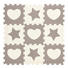PUZZLE - šedá/bílá, Basics, umělá hmota (32/32/1cm) - My Baby Lou PUZZLE - šedá/bílá, Basics, umělá hmota (32/32/1cm) - My Baby Lou