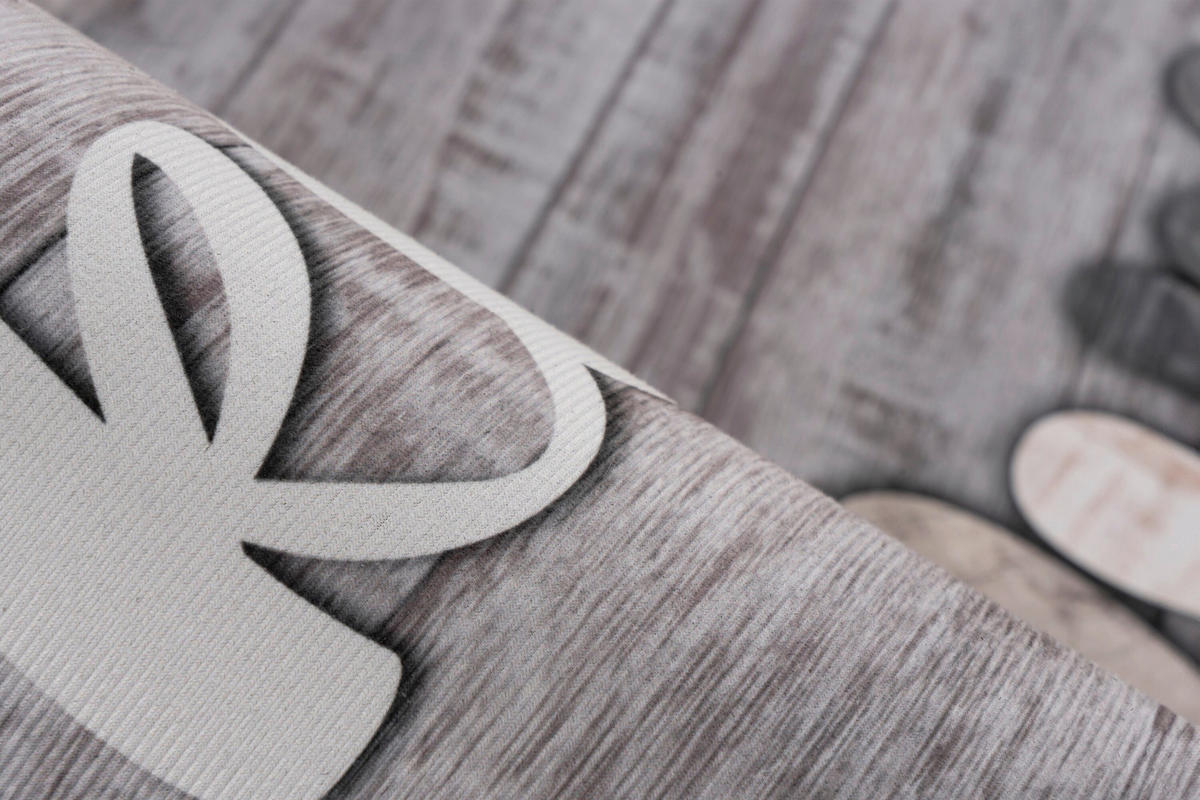 FLACHWEBETEPPICH 60/180 cm Grau  - Grau, Basics, Textil (60/180cm) - Kayoom