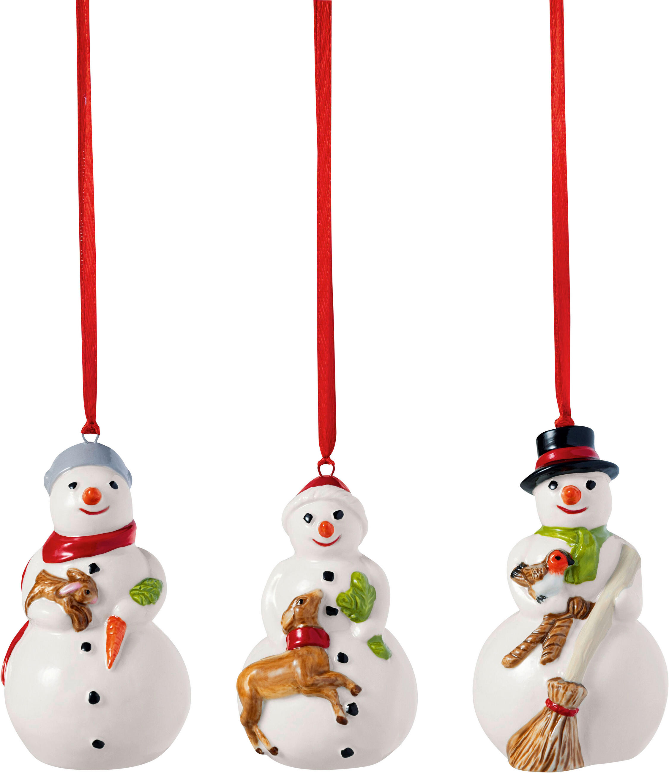 CHRISTBAUMANHÄNGER  - Multicolor, Design, Keramik (5/5/8cm) - Villeroy & Boch