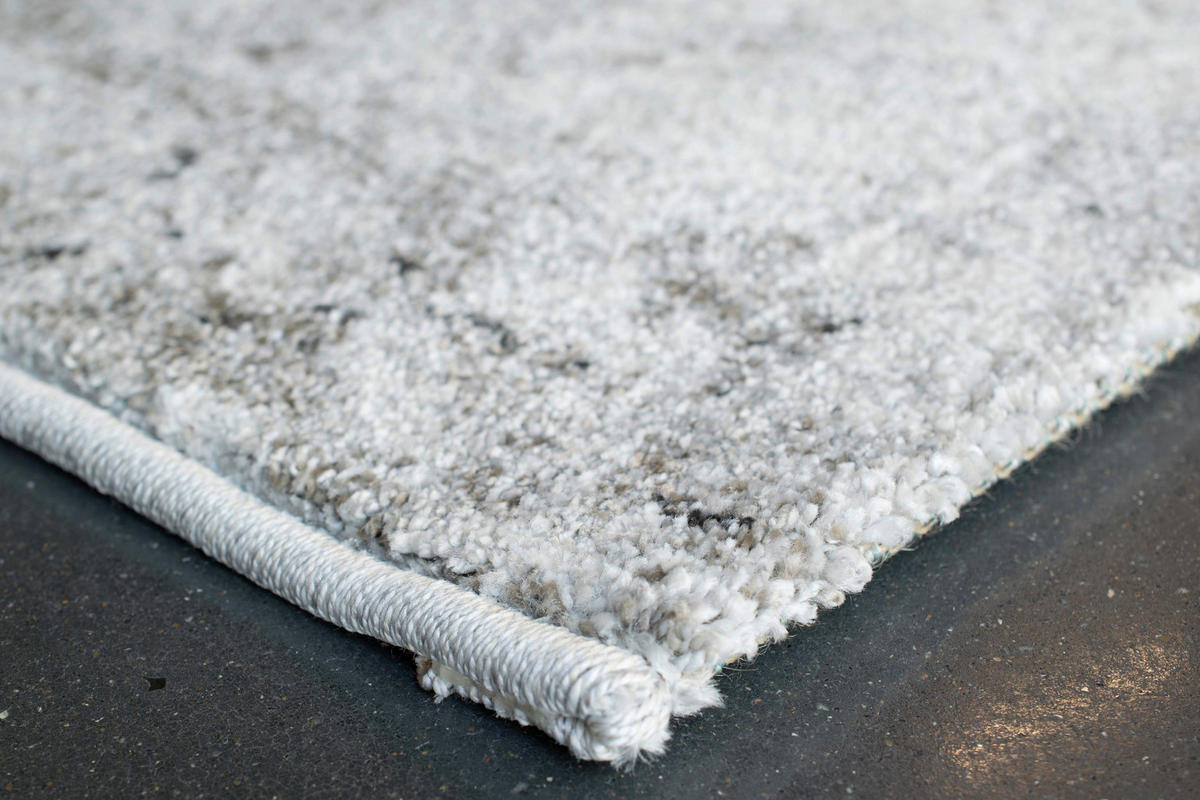 WEBTEPPICH 200/290 cm Sorrent Silberfarben, Hellgrau, Dunkelgrau  - Dunkelgrau/Silberfarben, Design, Textil (200/290cm)