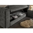 BOXSPRINGBETT 180/200 cm  in Grau  - Grau, KONVENTIONELL, Textil (180/200cm) - Carryhome