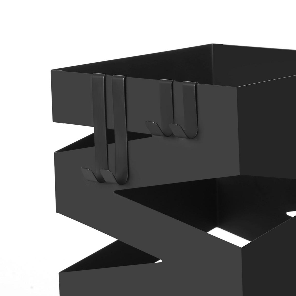 SCHIRMSTÄNDER - Schwarz, Trend, Metall (15.5/49/15.5cm) - Boxxx