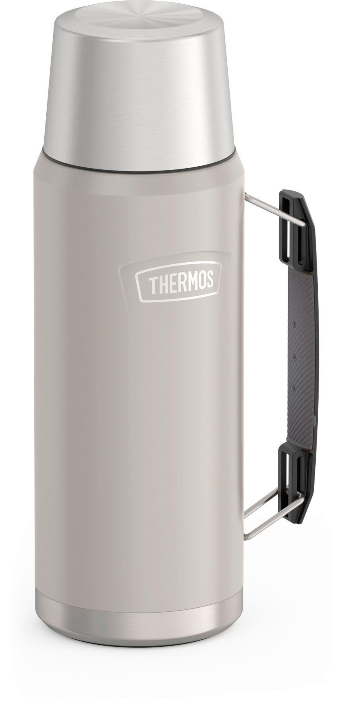 ISOLIERFLASCHE ICON 1,2 L  - Greige, Basics, Metall (1,2l) - Thermos