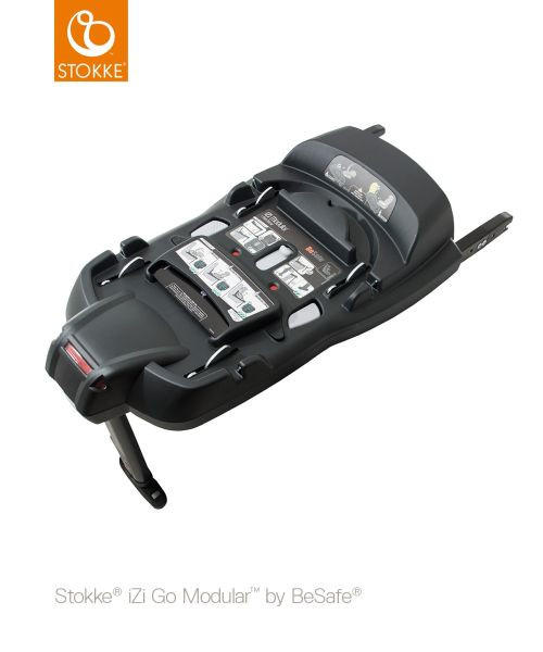 ISOFIX BAZA - črna, Basics, umetna masa (60/38cm) - Stokke