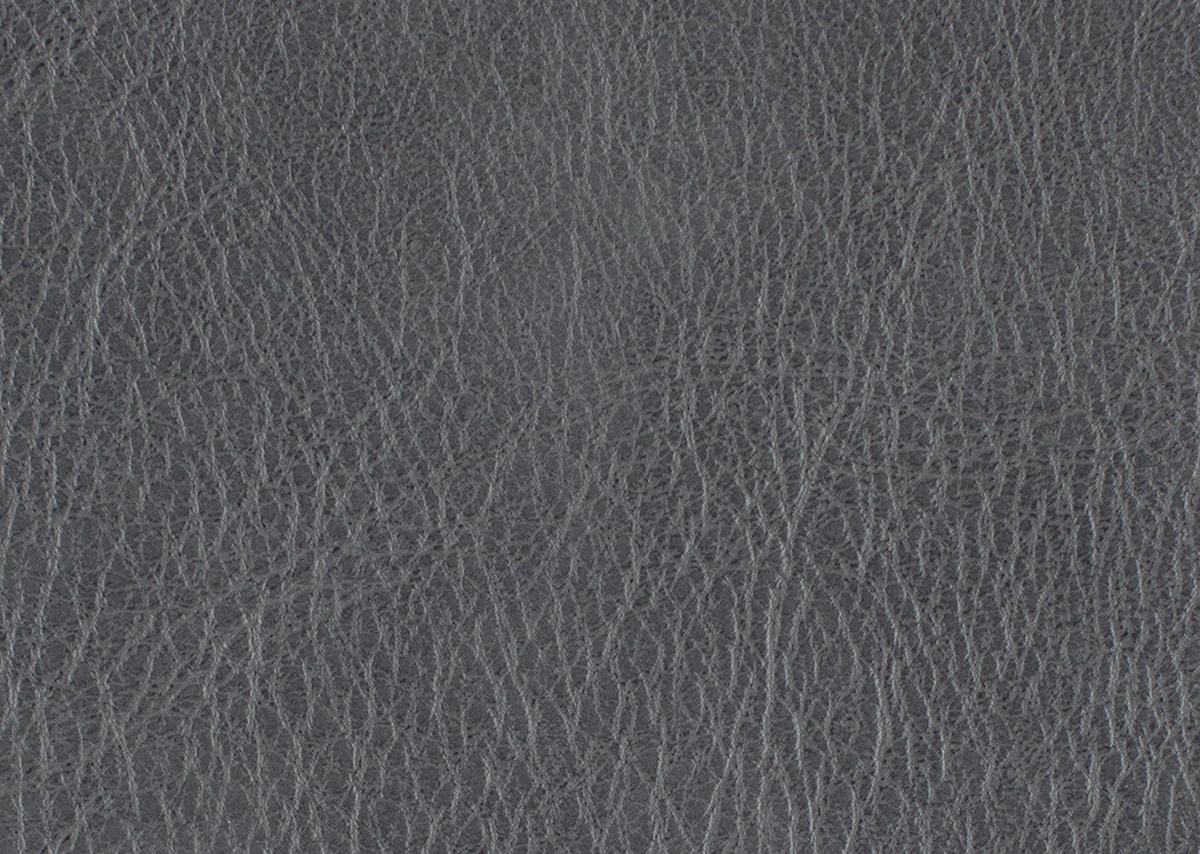 ECKSOFA Echtleder Dunkelgrau  - Dunkelgrau/Anthrazit, Design, Leder/Metall (290/230cm) - Johann Jakob