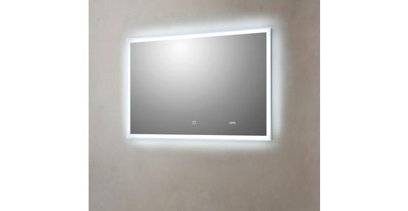 BADEZIMMERSPIEGEL 110/70/4,5 cm  - Basics, Glas (110/70/4,5cm) - Xora
