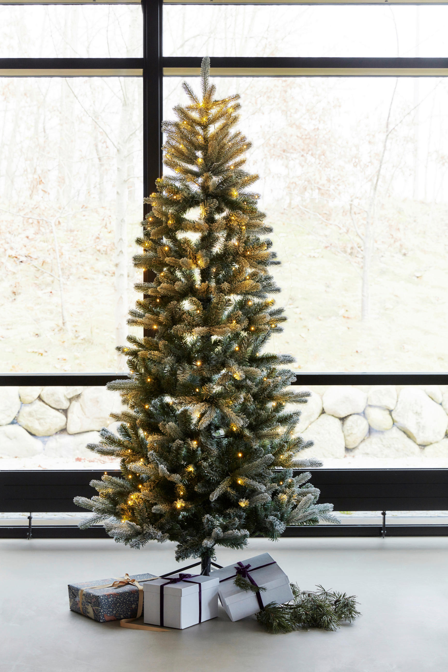 WEIHNACHTSBAUM 210 cm  - Waldgrün, KONVENTIONELL, Kunststoff (108/210cm)
