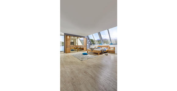 SCHWEBETÜRENSCHRANK in Eichefarben - Chromfarben/Eichefarben, KONVENTIONELL, Holz/Holzwerkstoff (250/217/67cm) - Dieter Knoll