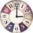 WANDUHR Multicolor 50 cm - Multicolor, KONVENTIONELL, Holz (50cm) WANDUHR Multicolor 50 cm - Multicolor, KONVENTIONELL, Holz (50cm)