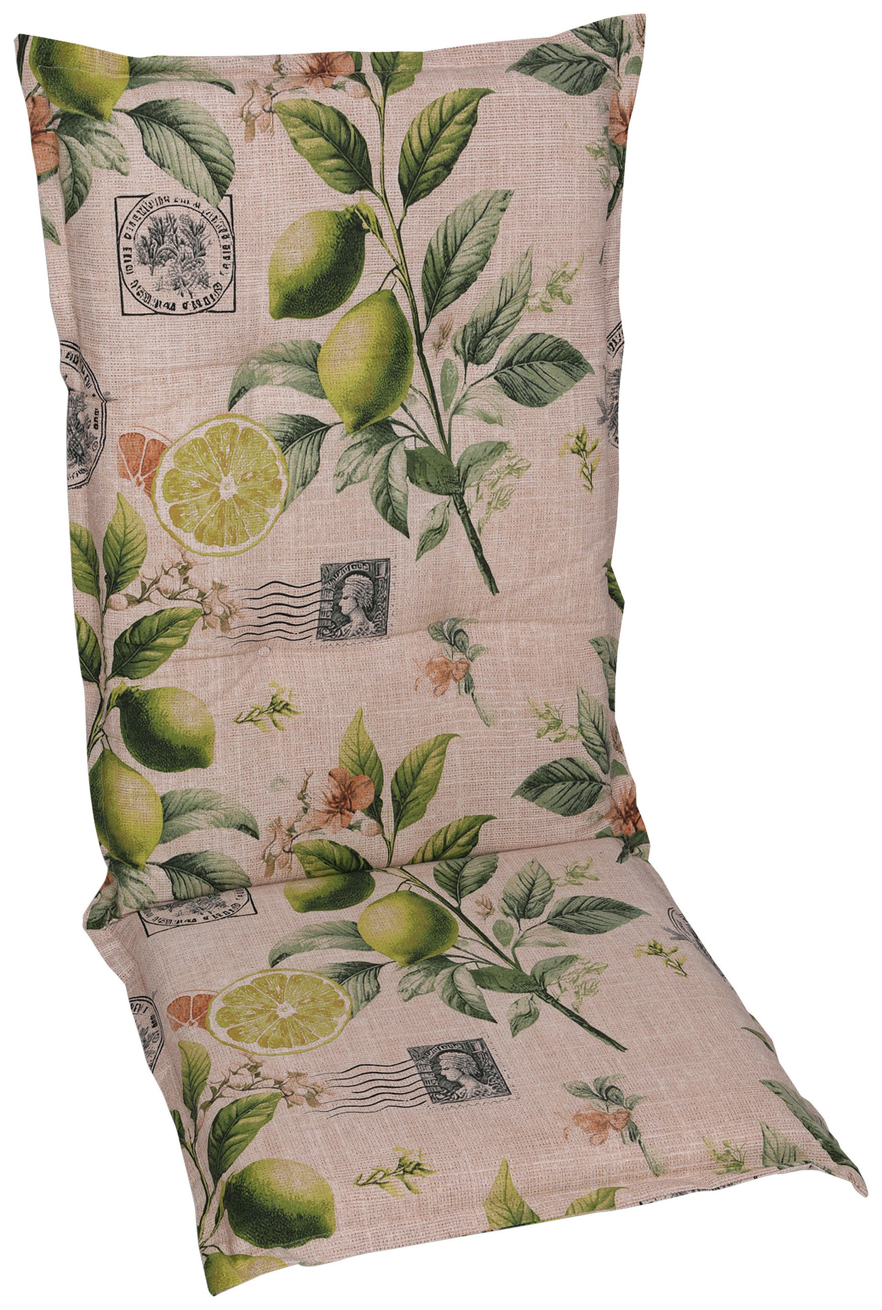 SESSELAUFLAGE in  - Sandfarben, Design, Textil (120/7/50cm)