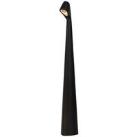 TISCHLEUCHTE - Schwarz, Trend, Metall (5/40cm) - Novel