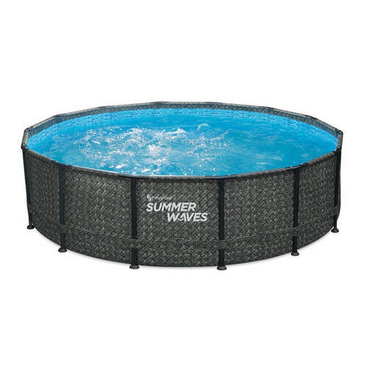 POOL PGP4A01442B 427/107 cm  - Grau, KONVENTIONELL, Kunststoff (427/107cm)