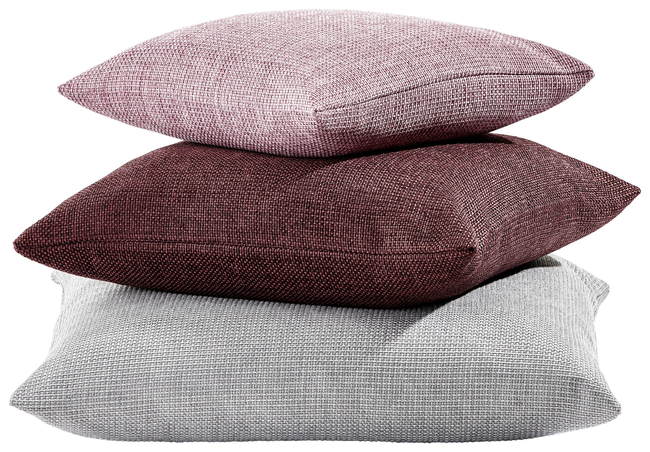 KISSENHÜLLE DALLAS 40/40 cm  - Altrosa, KONVENTIONELL, Textil (40/40cm) - Novel