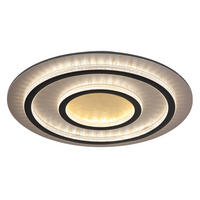 Plafonieră Cu Led  55/6 cm    - străveziu/auriu, Design, plastic/metal (55/6cm)