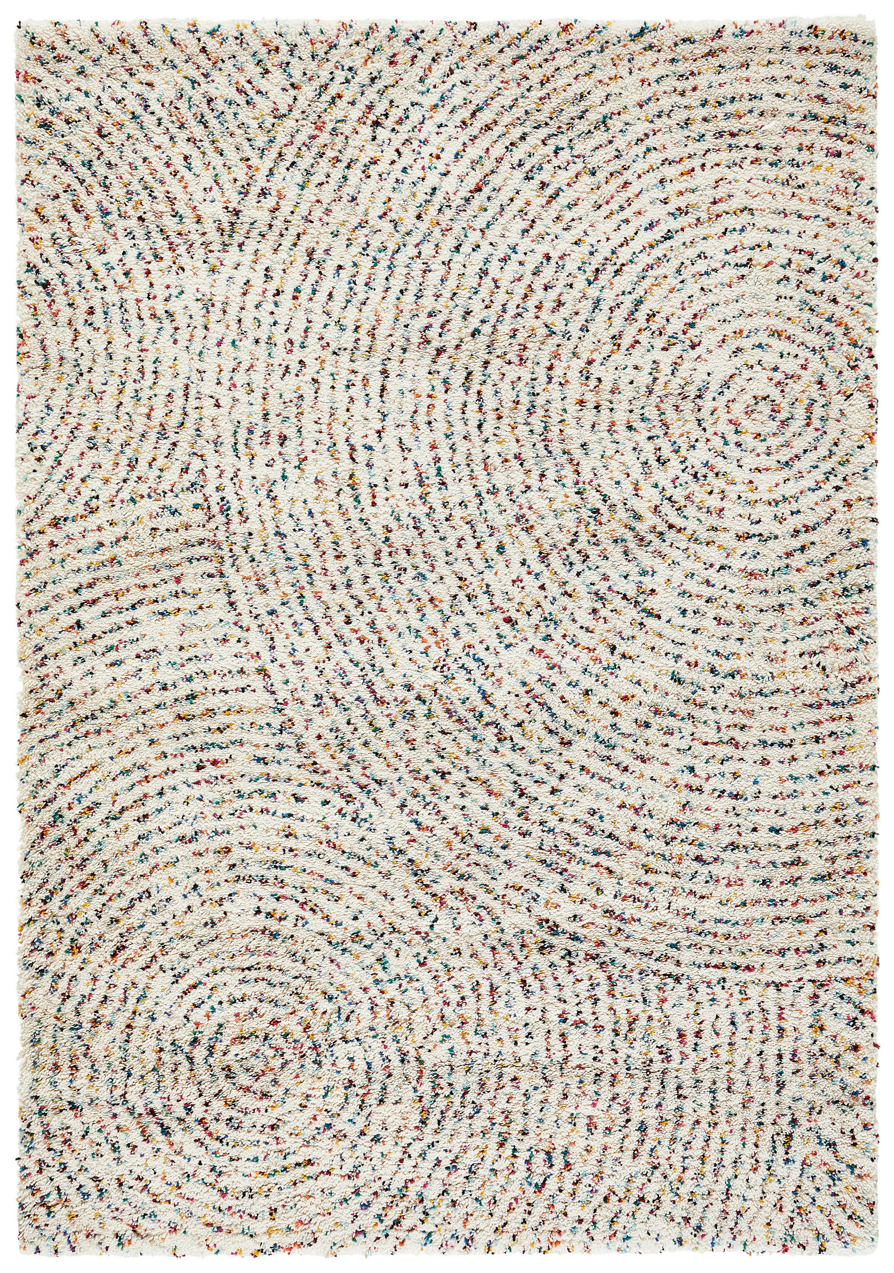 WEBTEPPICH  120/170 cm  Creme, Multicolor   - Multicolor/Creme, Basics, Textil (120/170cm) - Novel