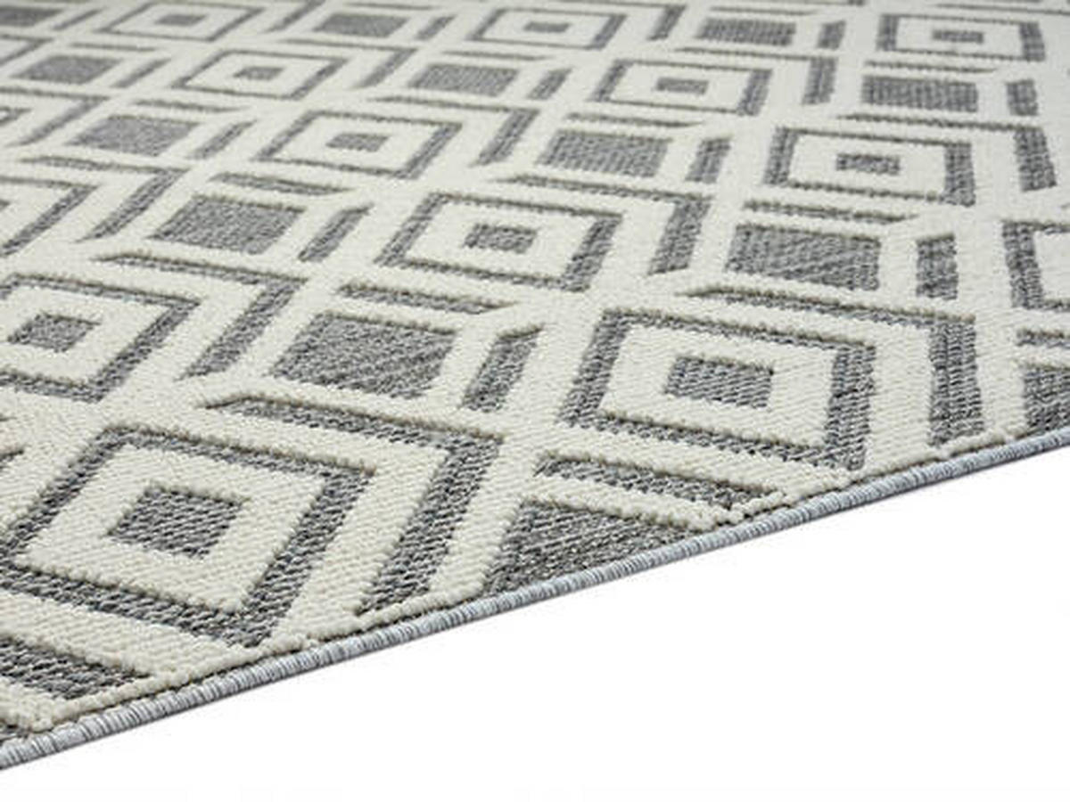 WEBTEPPICH 133/190 cm Creme  - Creme, Design, Textil (133/190cm) - Novel