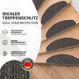 STUFENMATTE in Anthrazit  - Anthrazit, Basics, Textil (65/23.5cm) - Esposa