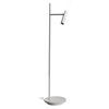 LED-STEHLEUCHTE Brahe 30/139 cm   - Weiß, Design, Metall (30/139cm)