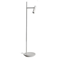 LED-STEHLEUCHTE Brahe 30/139 cm   - Weiß, Design, Metall (30/139cm)