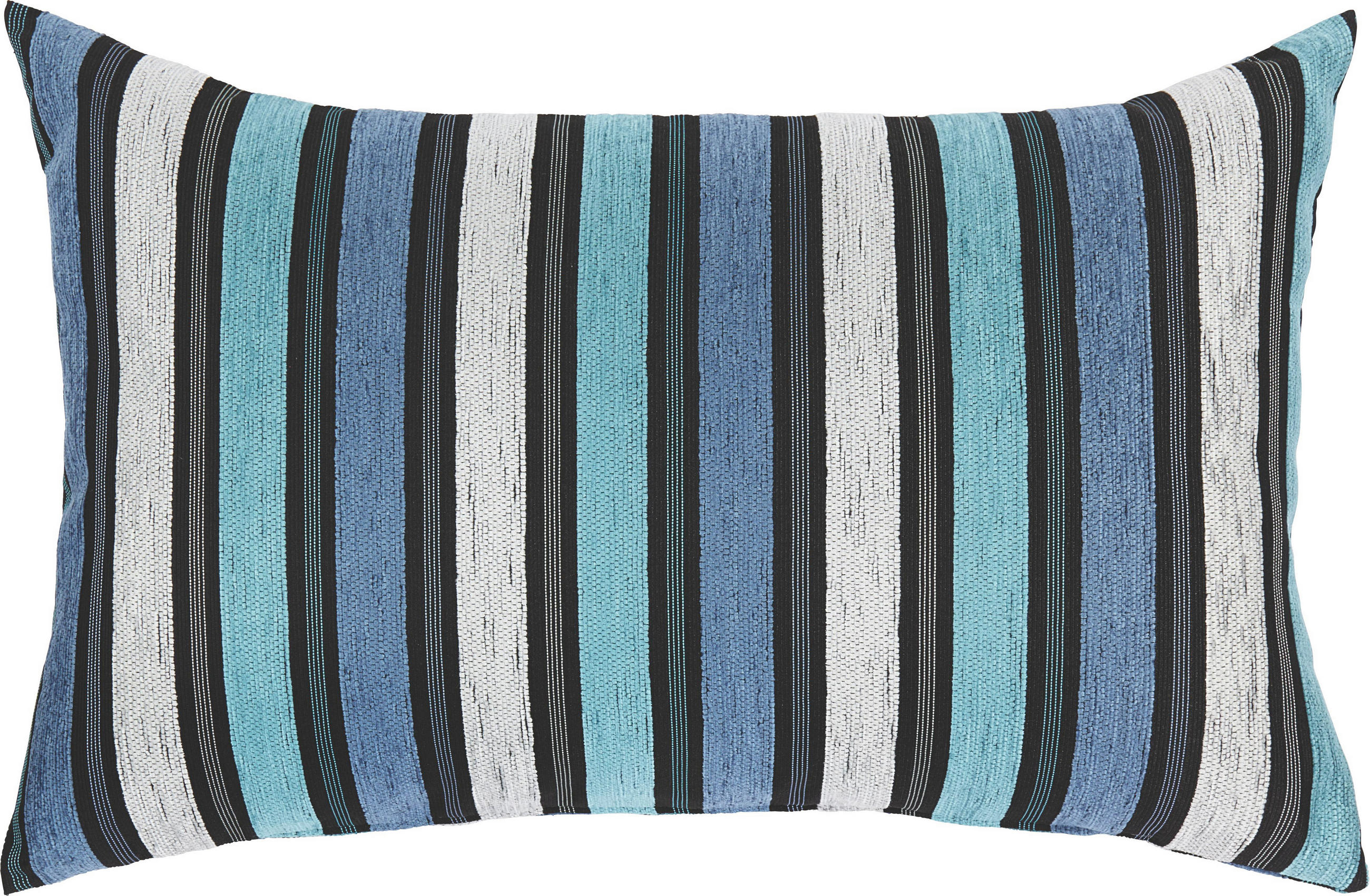 Dekoracni Polstar Na Sedacku V Cerno Bile Barve