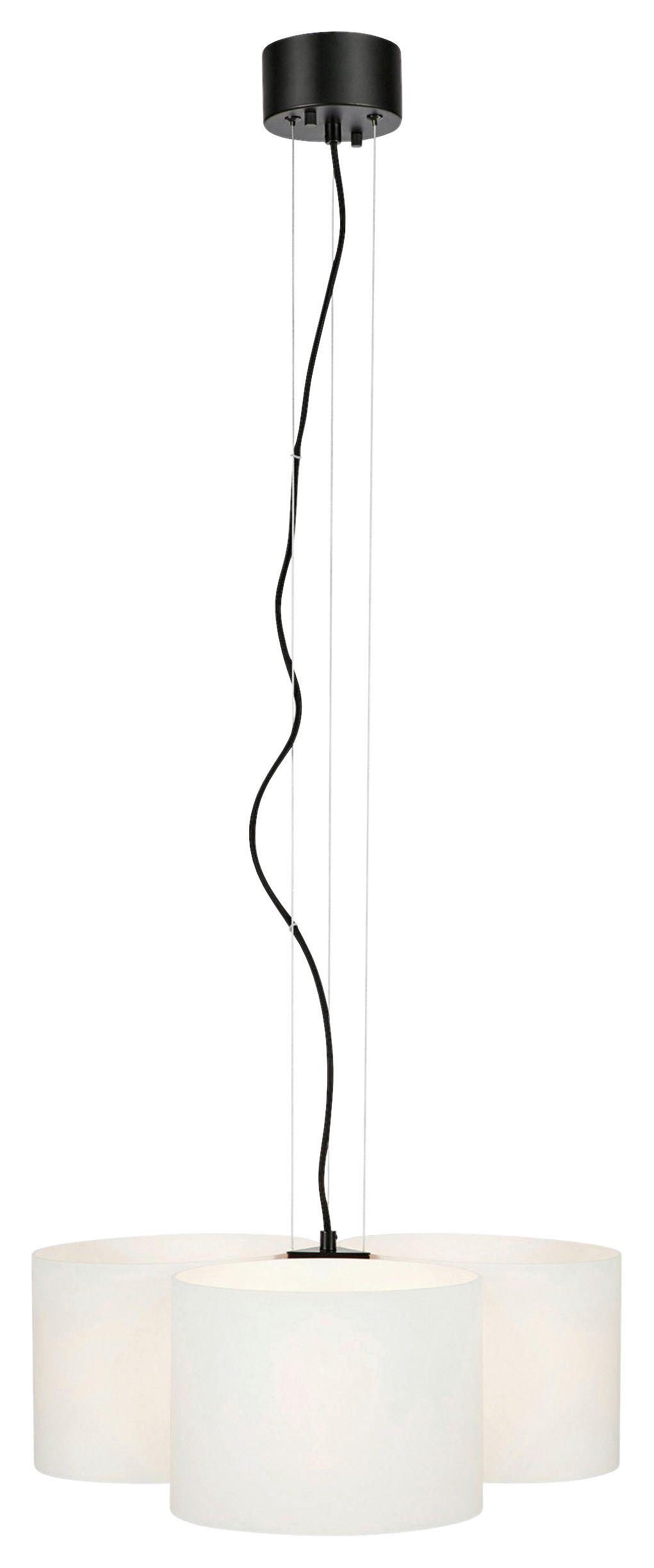HÄNGELEUCHTE Oturo 53/18 cm   - Weiß, Basics, Glas/Metall (53/18cm) - Markslöjd