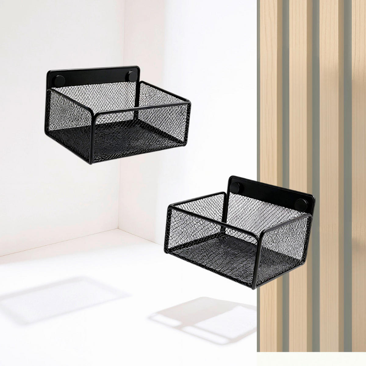 AKUSTIKPANEEL  - Schwarz, Basics, Metall (15,5/10/8cm)