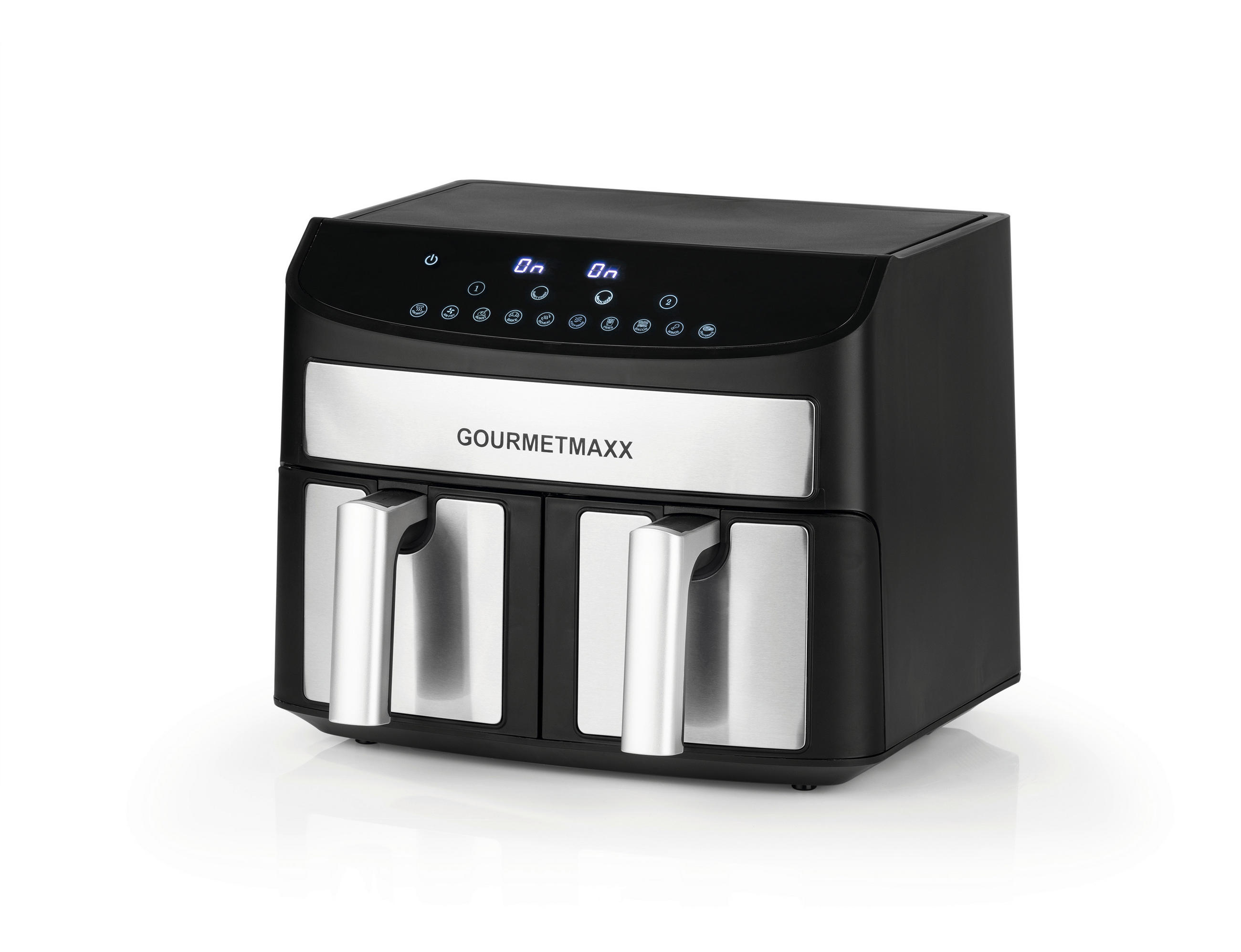 Heißluftfritteuse Zweikammernmodell