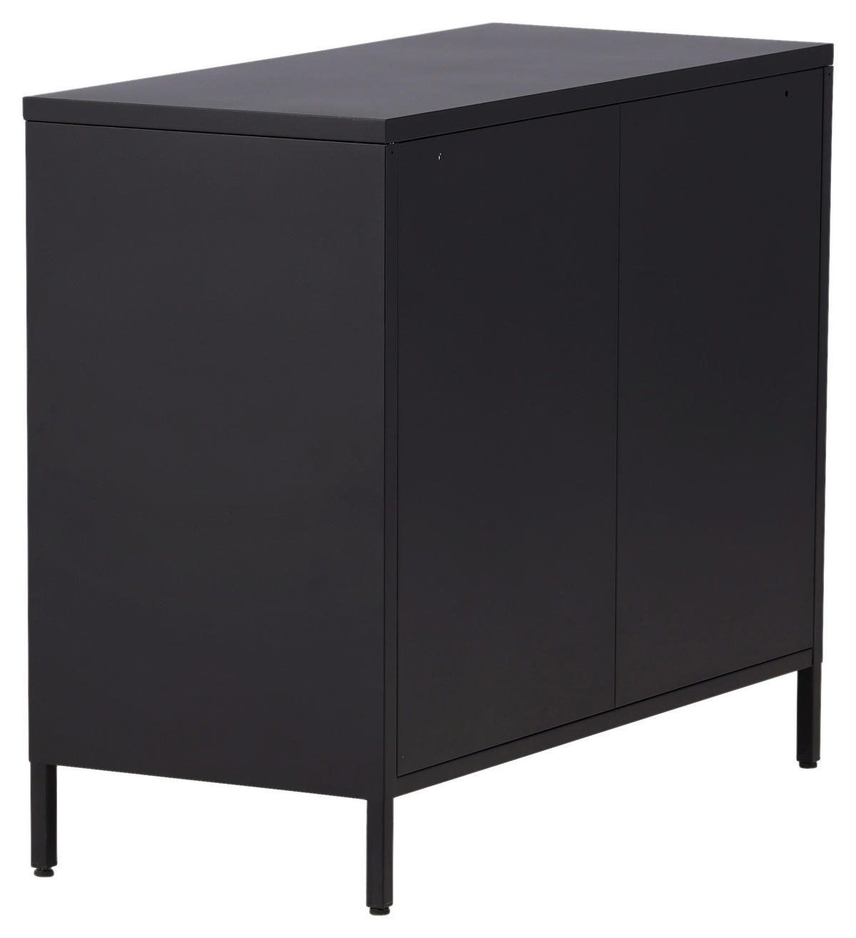 SIDEBOARD  in 90/75/40 cm  - Schwarz, Design, Metall (90/75/40cm) - Livetastic