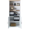 AKTENSCHRANK 86/204/38 cm  - Eiche Artisan/Pinienfarben, KONVENTIONELL, Holzwerkstoff (86/204/38cm) - Carryhome