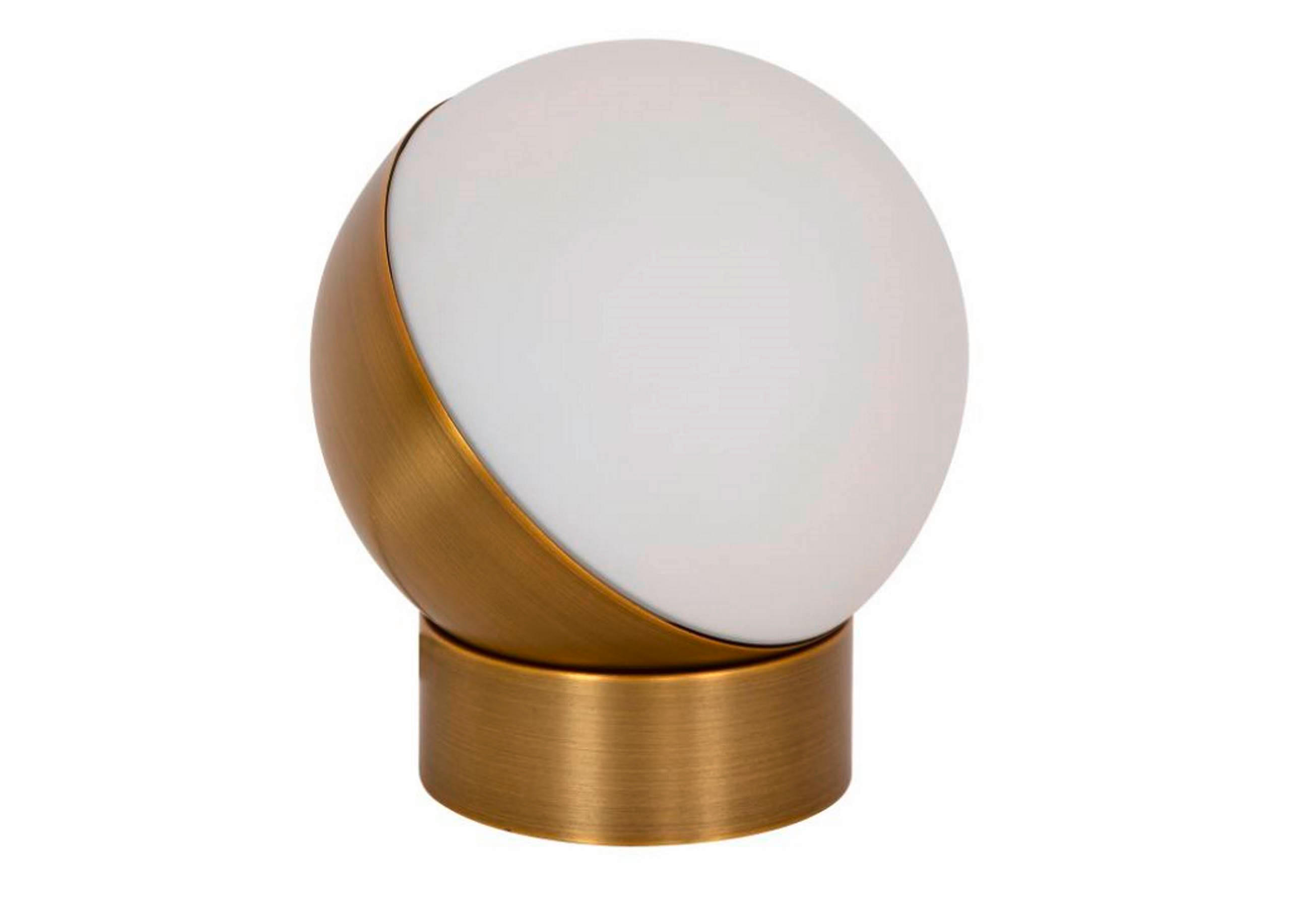 TISCHLEUCHTE Mikoh 15/15/17,5 cm   - Messingfarben, Design (15/15/17,5cm)
