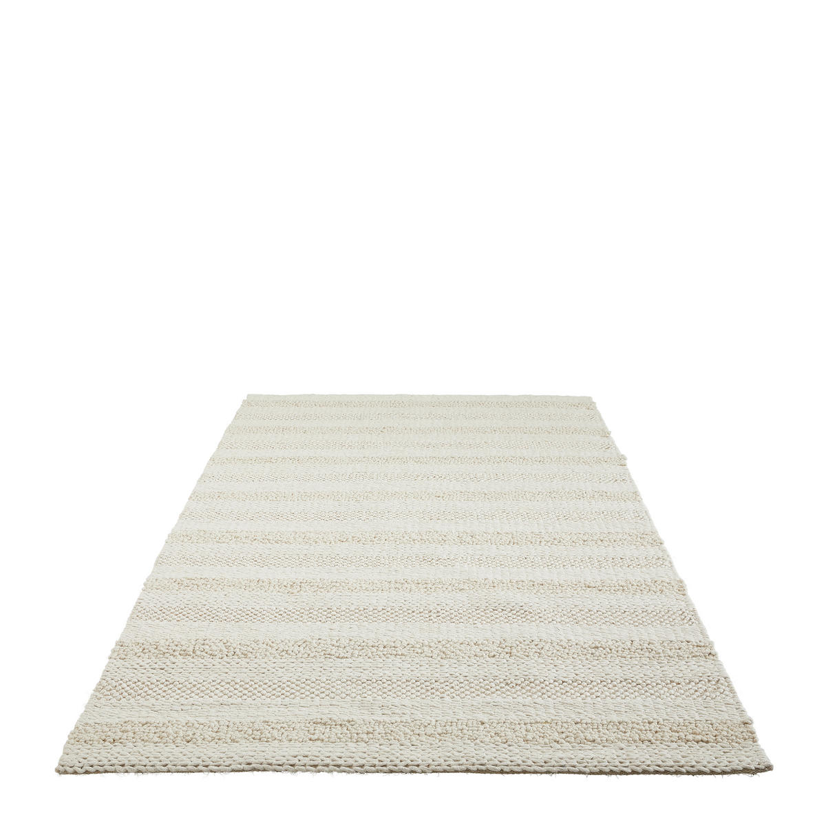 HANDWEBTEPPICH 130/190 cm Nordic Stripes  - Creme, Natur, Textil (130/190cm) - Linea Natura