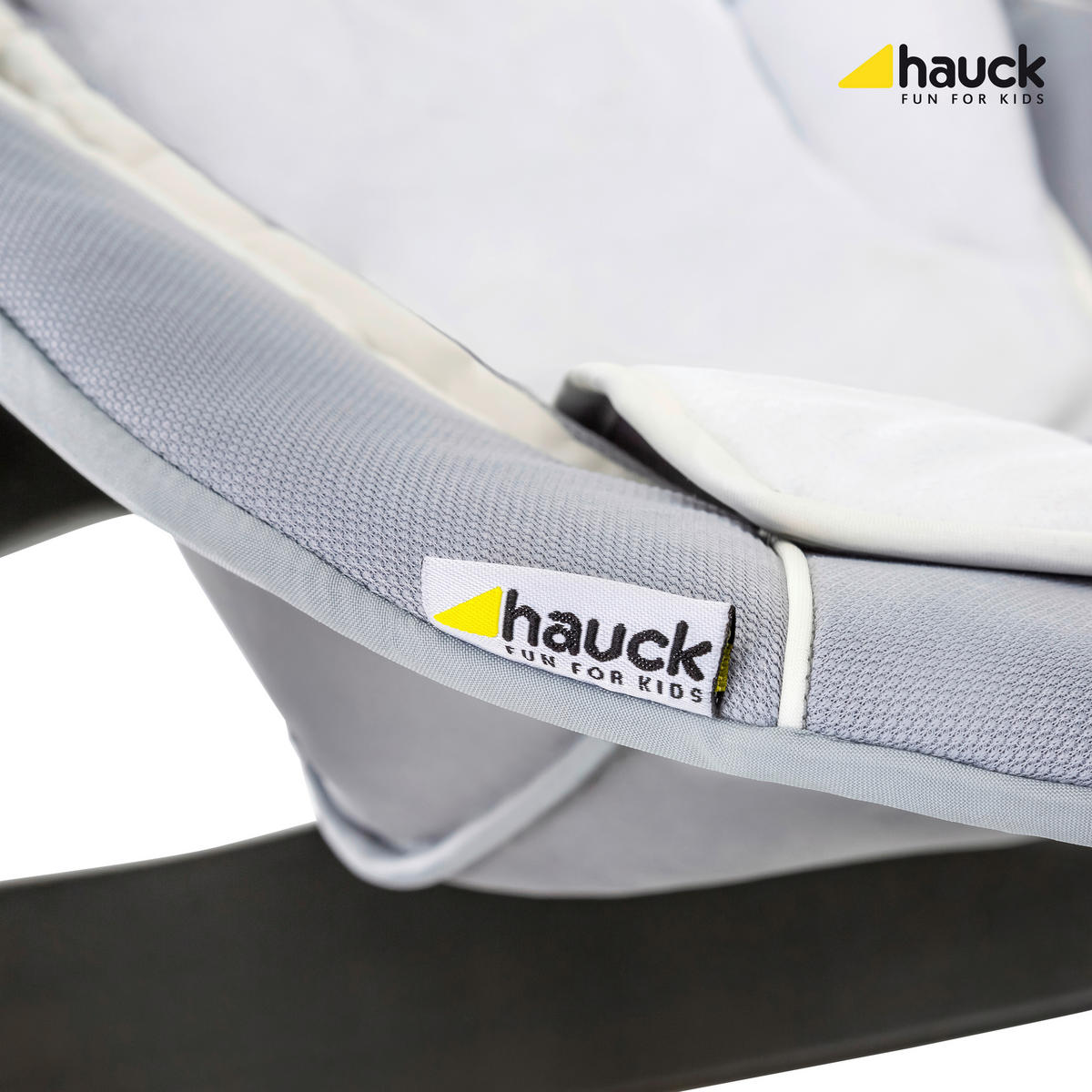 WIPPE ALPHA BOUNCER   - Weiß/Grau, KONVENTIONELL, Textil (66/49/45cm) - Hauck