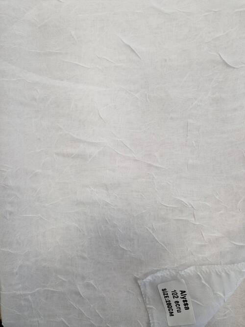 MATERIJAL ZA ZAVESE ecru - ecru, Osnovno, tekstil (280cm)