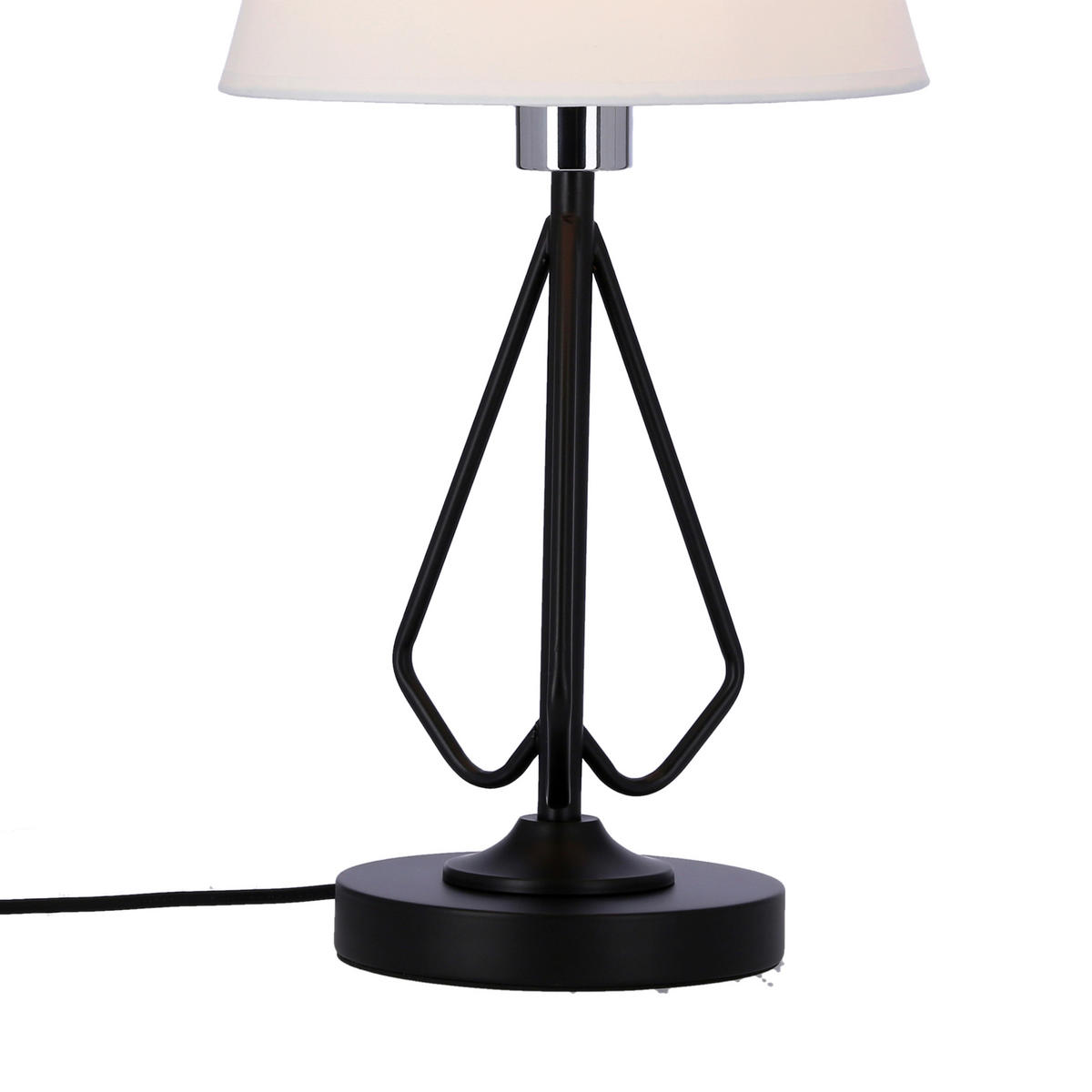 BORDSLAMPA Morley 16/25/26 cm   - vit/svart, Basics, metall/plast (16/25/26cm)