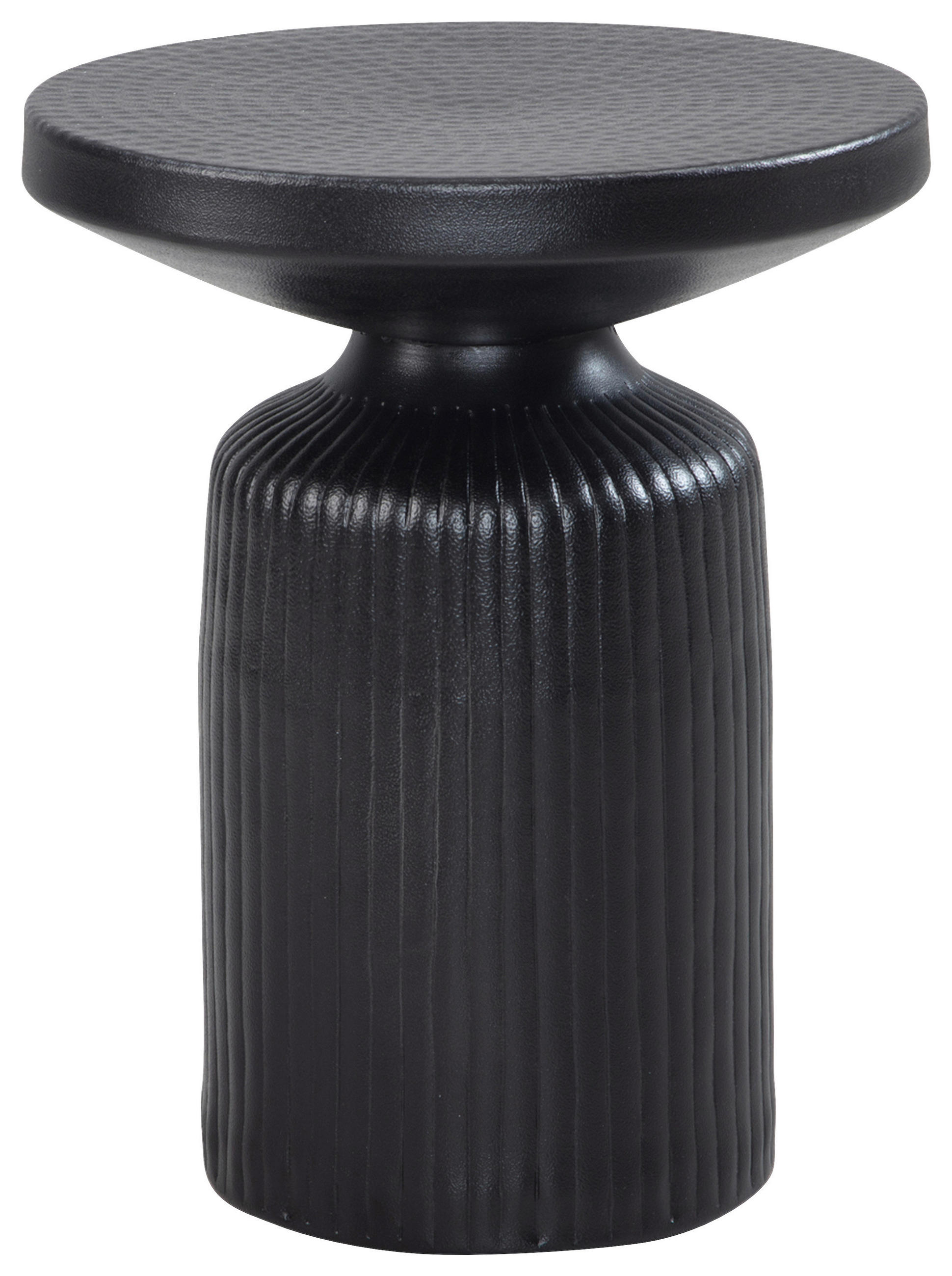 BEISTELLTISCH in Metall  - Schwarz, Design, Metall (40/30cm) - MID.YOU