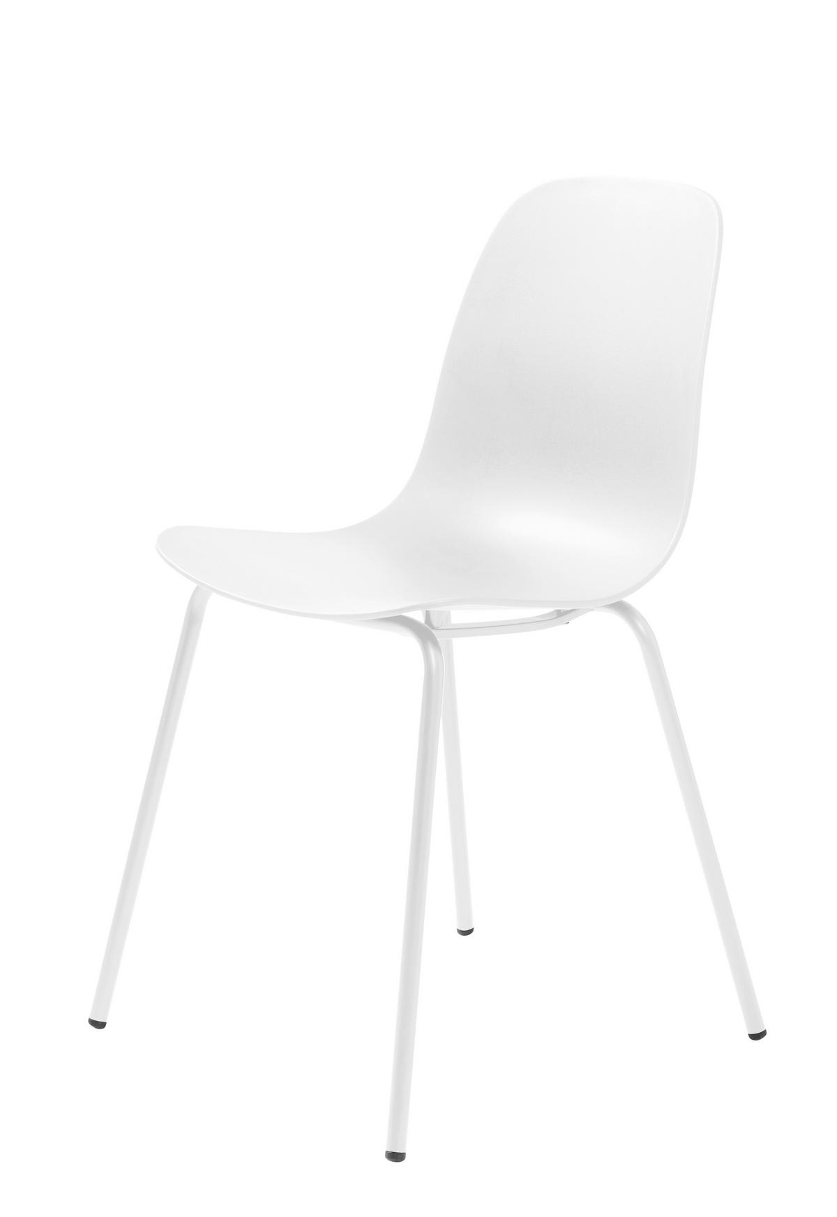 STUHL  in Kunststoff matt  - Weiß, Design, Kunststoff/Metall (50/84/50cm) - Boxxx