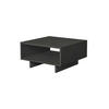 COUCHTISCH 60/60/32 cm quadratisch Anthrazit  - Anthrazit, Design, Holzwerkstoff (60/60/32cm) - Livetastic