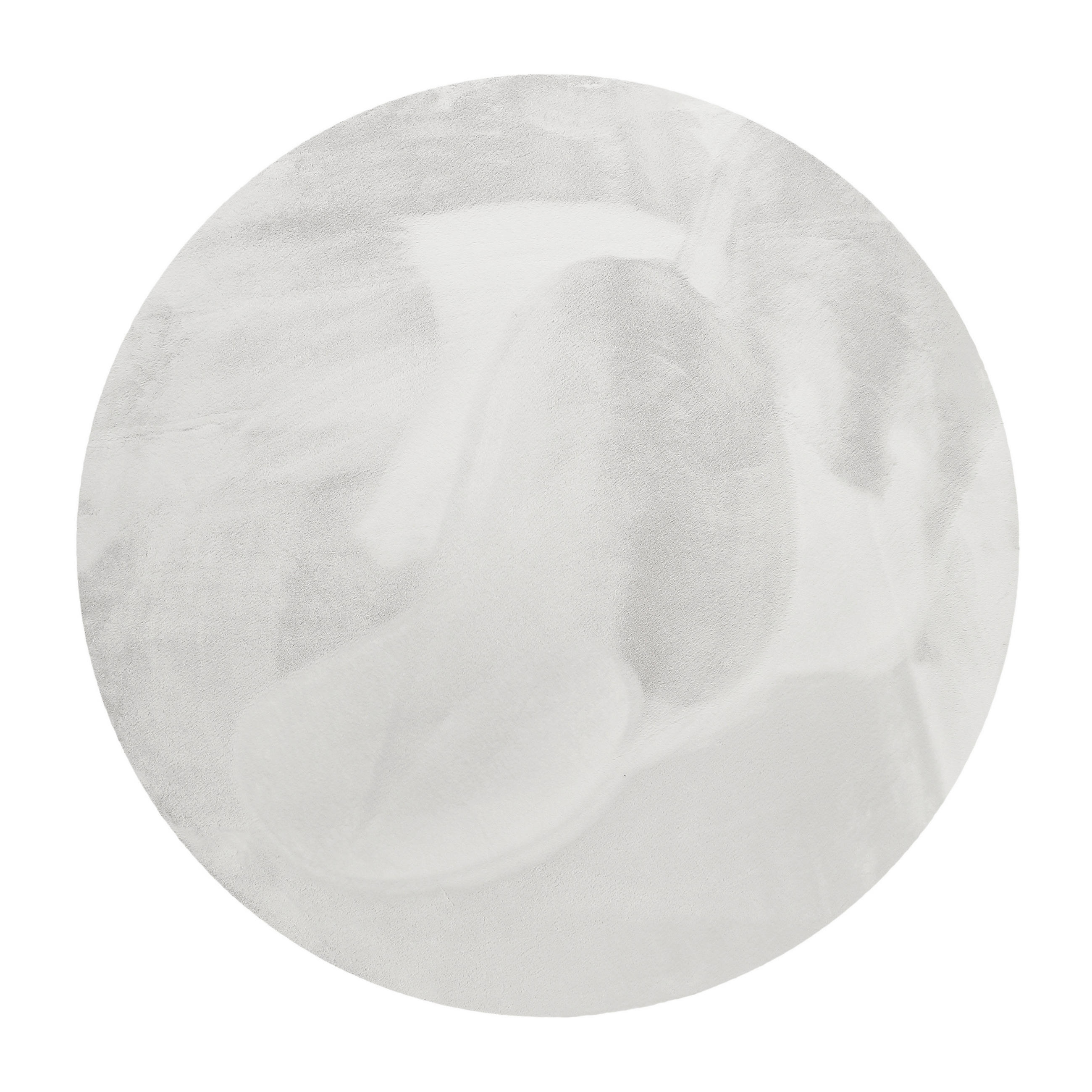 HOCHFLORTEPPICH 100 cm Anna Grau  - Grau, KONVENTIONELL, Textil (100cm) - WECON HOME BASIC