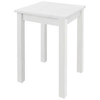 BARTISCH  - Weiß, ROMANTIK / LANDHAUS, Holz (78/78/103cm) - Boxxx
