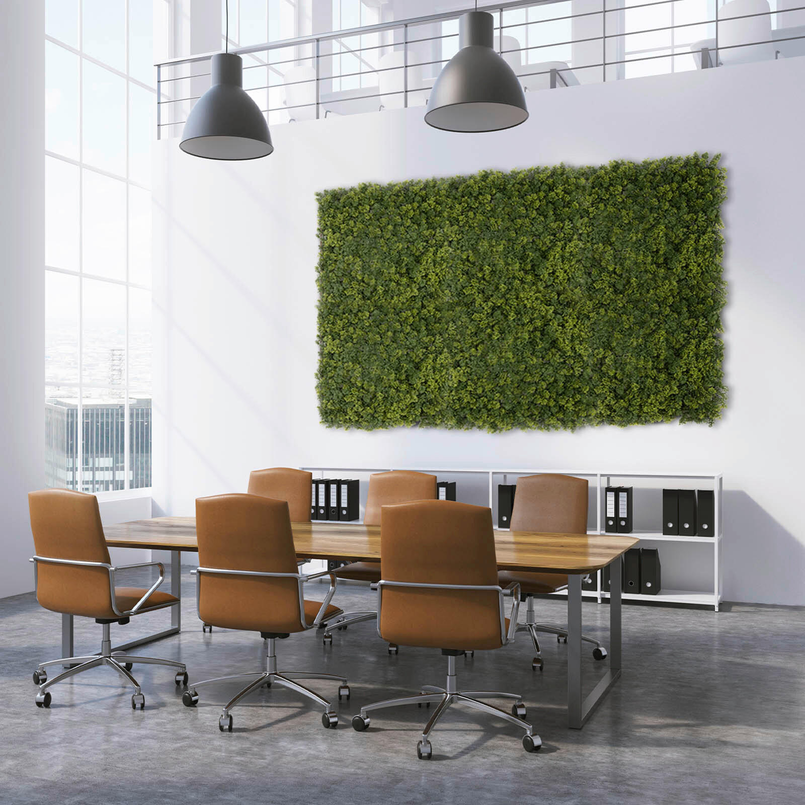 WANDVERKLEIDUNG  - Waldgrün/Dunkelgrün, Trend, Kunststoff (50/50cm) - Floordirekt