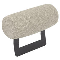 ARMLEHNE - Graphitfarben/Grau, Design, Textil/Metall (47,5/33/20cm) - Zebra 