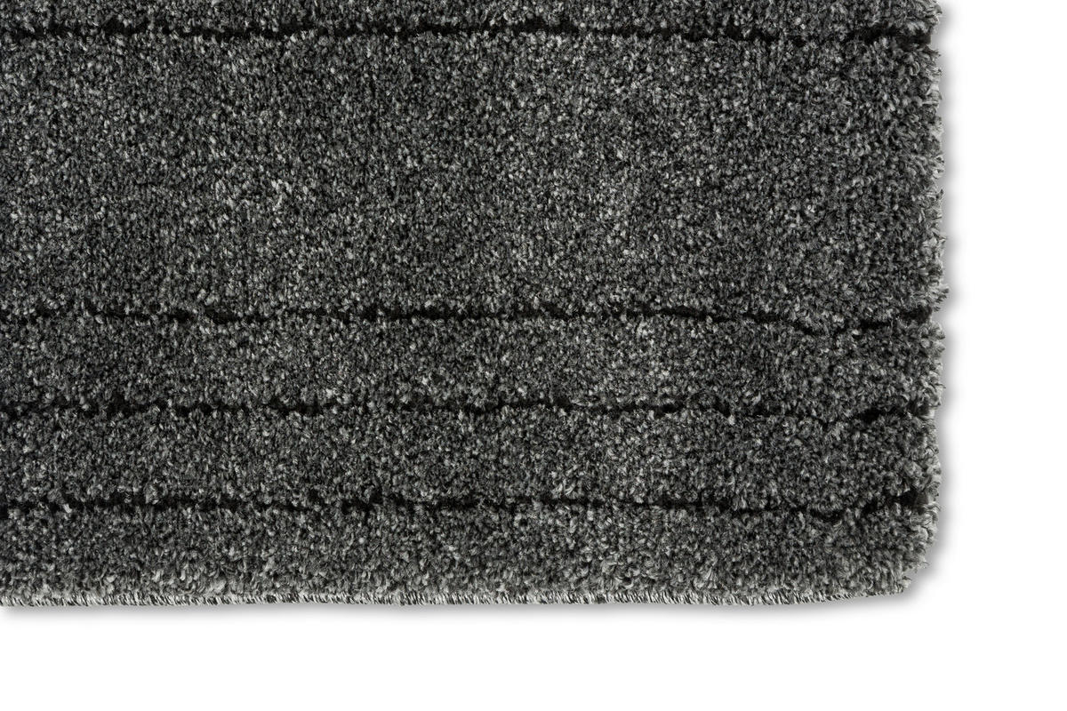 WEBTEPPICH 80/150 cm Pure Design Anthrazit  - Anthrazit, Basics, Textil (80/150cm) - Schöner Wohnen