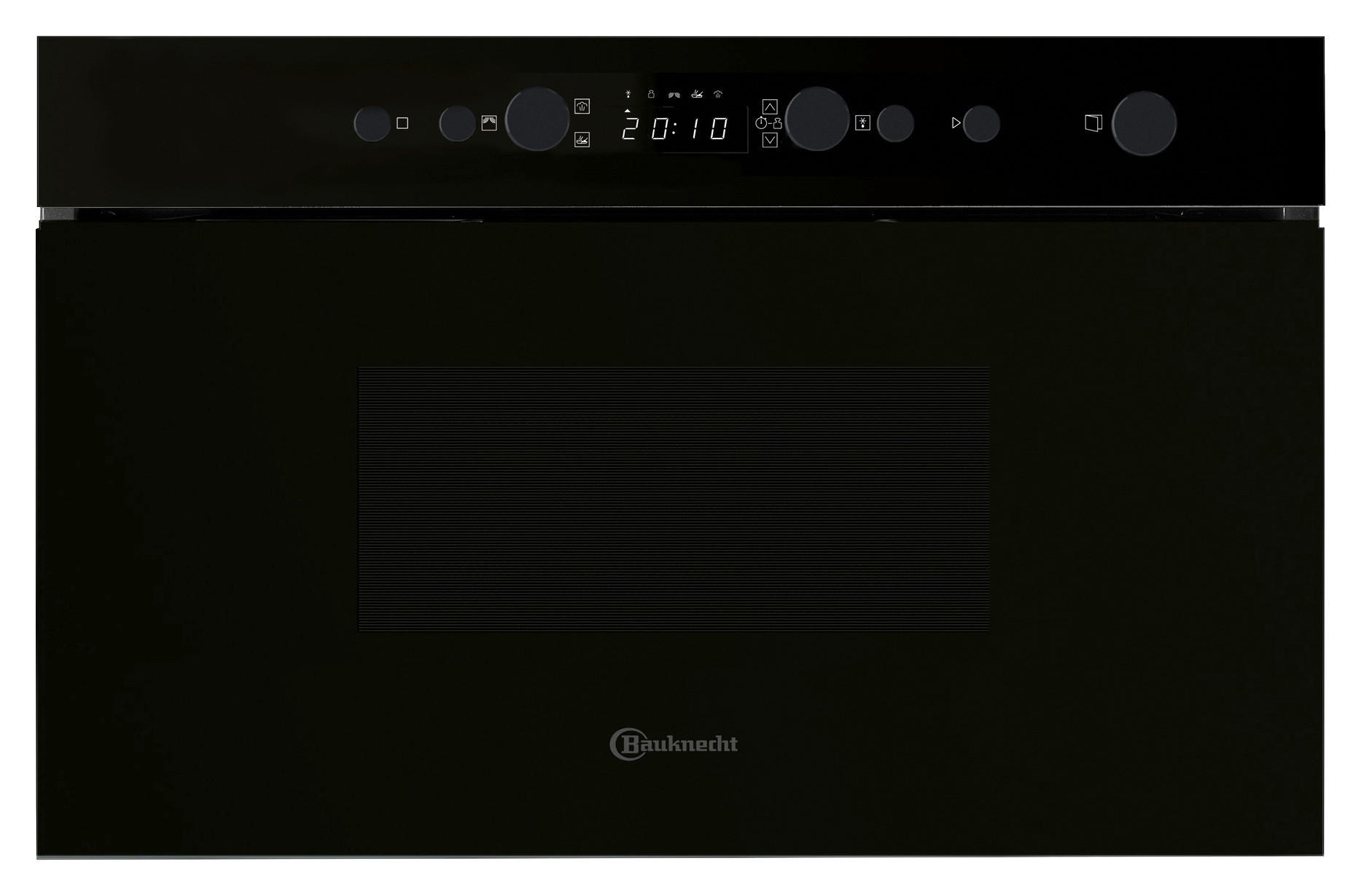 EINBAUMIKROWELLE EMNK5 2238 ES  - Schwarz, Basics, Glas/Metall (59,5/38,2/32cm) - Bauknecht