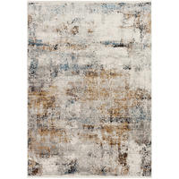 VINTAGE-TEPPICH 160/230 cm Le Mans Grau, Schwarz  - Schwarz/Grau, Design, Textil (160/230cm) - Dieter Knoll