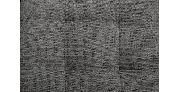 ECKSOFA Graubraun Chenille Bettkasten, Schlaffunktion, Rücken echt, Kopfteilverstellung, Liegefläche im Originalstoff  - Chromfarben/Graubraun, KONVENTIONELL, Kunststoff/Textil (260/205cm) - Carryhome