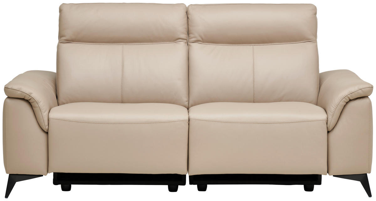 3-SITZER-SOFA Echtleder Beige von EMILIO BELLUTI