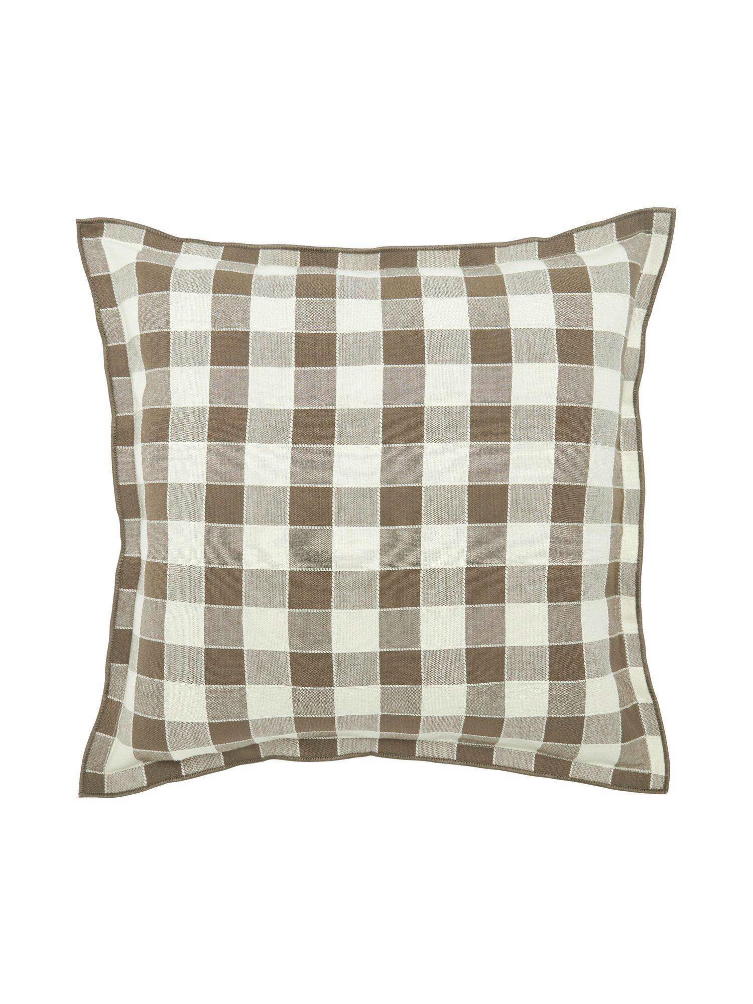 ZIERKISSEN  45/45 cm   - Braun, Basics, Textil (45/45cm)